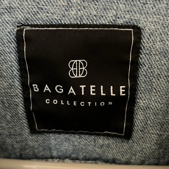 Bagatelle collection Jean jacket GUC size M - Picture 2 of 6